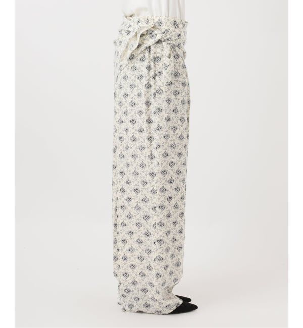 journal standard L'essage「IPEKERフラワー/ペイズリージャガード スカーフ付きパンツ」|その他|