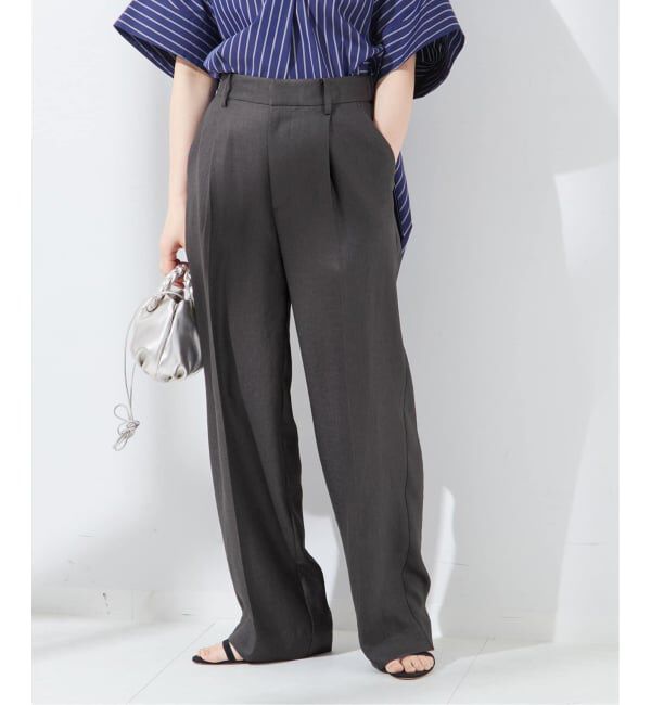 journal standard L'essage「《追加/セットアップ可》アイアスタックパンツ」|スラックス|