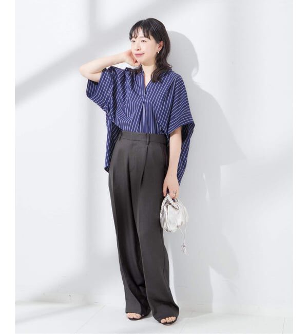 journal standard L'essage「《追加/セットアップ可》アイアスタックパンツ」|スラックス|