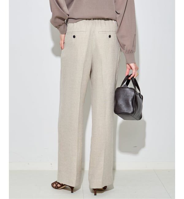 journal standard L'essage「《追加/セットアップ可》アイアスタックパンツ」|スラックス|