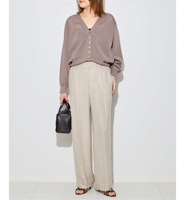 journal standard L'essage「《追加/セットアップ可》アイアスタックパンツ」|スラックス|