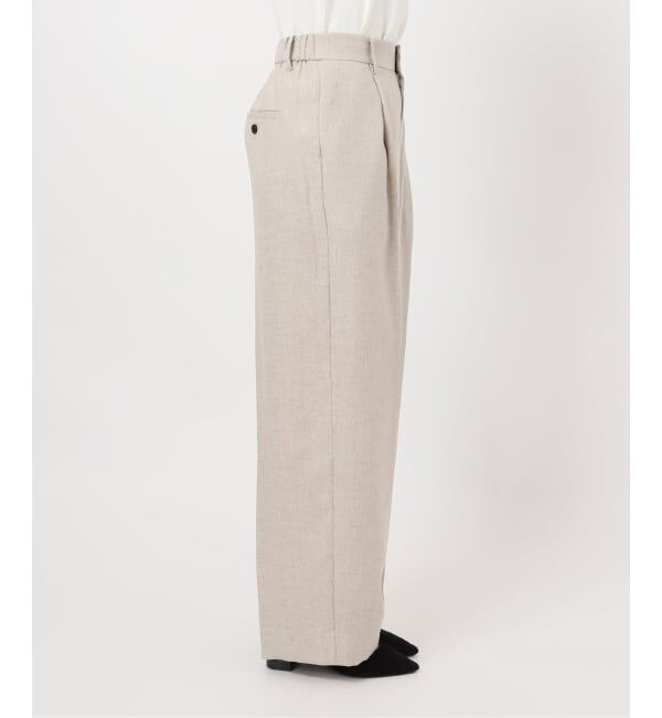 journal standard L'essage「《追加/セットアップ可》アイアスタックパンツ」|スラックス|