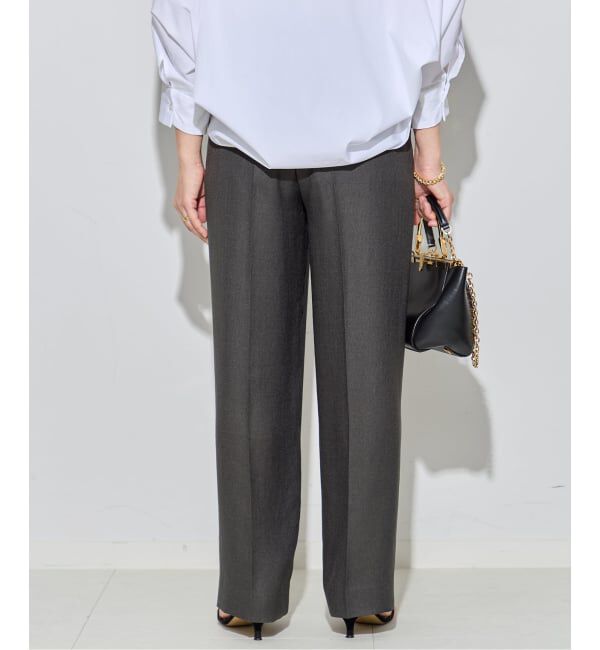 journal standard L'essage「《追加/セットアップ可》アイアスタックパンツ」|スラックス|