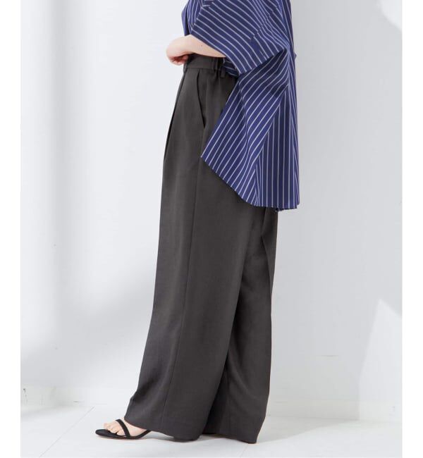 journal standard L'essage「《追加/セットアップ可》アイアスタックパンツ」|スラックス|