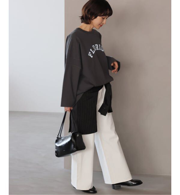 JOURNAL STANDARD relume「別注【Champion/チャンピオン】16s/1 Jersey L/S Bleach Wash：カットソー」|Tシャツ・カットソー|