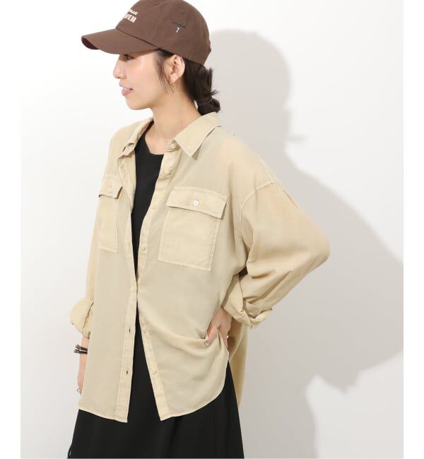 JOURNAL STANDARD relume「ガーメントダイオーバーサイズシャツ」|シャツ・ブラウス|