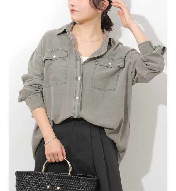 JOURNAL STANDARD relume「ガーメントダイオーバーサイズシャツ」|シャツ・ブラウス|