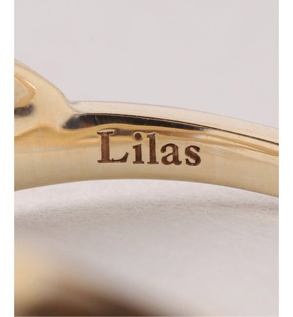 Lilas by Spick&Span「2ラインツイストモチーフリング K10」|リング|