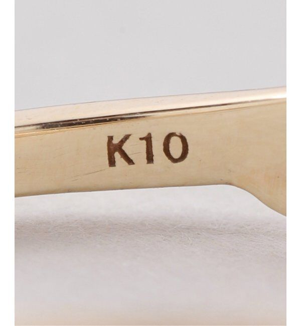 Lilas by Spick&Span「2ラインツイストモチーフリング K10」|リング|