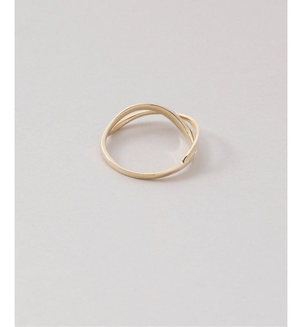 Lilas by Spick&Span「2ラインツイストモチーフリング K10」|リング|