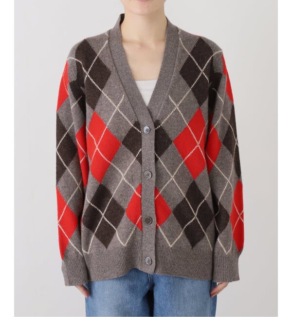 FRAMeWORK「&DAUGHTER ARGYLE GRANAD CARDIGAN 4」|カーディガン|