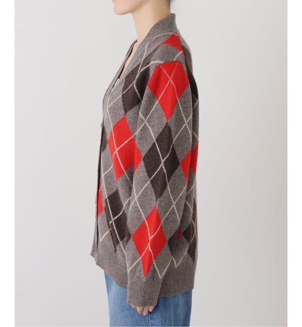 FRAMeWORK「&DAUGHTER ARGYLE GRANAD CARDIGAN 4」|カーディガン|
