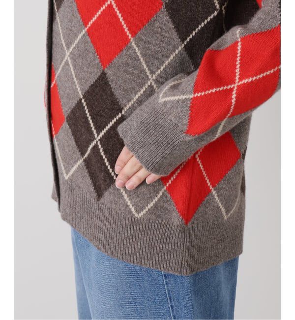 FRAMeWORK「&DAUGHTER ARGYLE GRANAD CARDIGAN 4」|カーディガン|