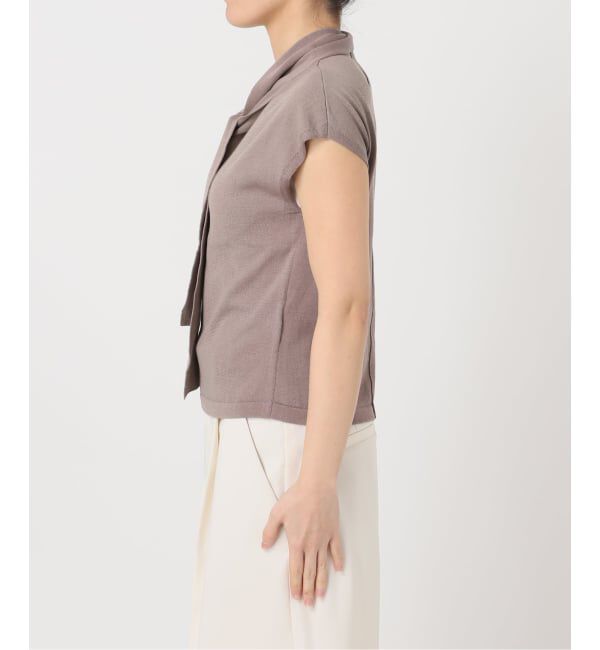 NOBLE「シルクフィールボウタイニット」|ニット・セーター|