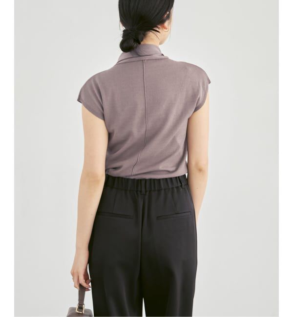 NOBLE「シルクフィールボウタイニット」|ニット・セーター|