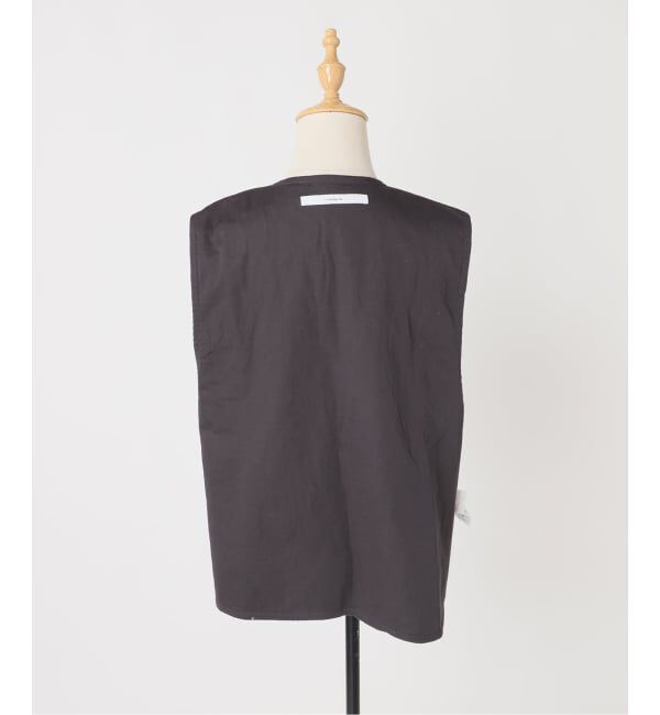 FRAMeWORK「メッシュエンブロイダリーベスト」|ダウンベスト・ベスト|