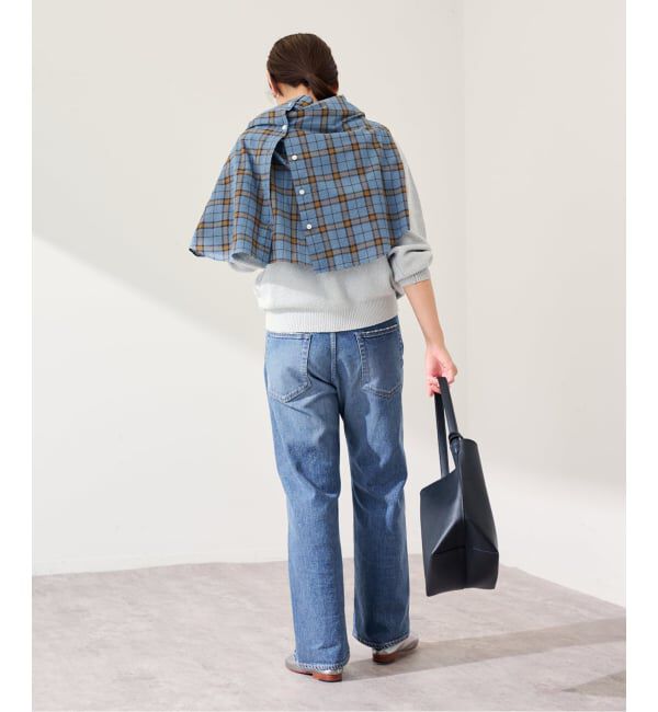 FRAMeWORK「コットンウールチェックレギュラーシャツ」|シャツ・ブラウス|