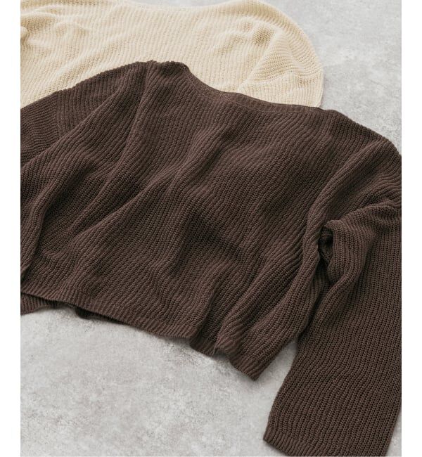 Spick and Span「《予約》ルーズニットプルオーバー」|ニット・セーター|