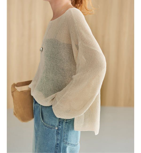 Spick and Span「《予約》ルーズニットプルオーバー」|ニット・セーター|