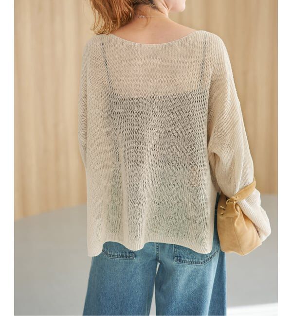 Spick and Span「《予約》ルーズニットプルオーバー」|ニット・セーター|