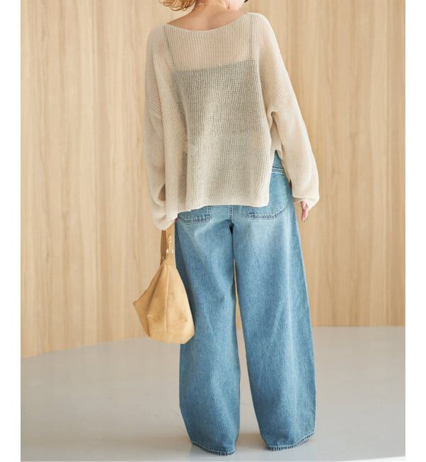 Spick and Span「《予約》ルーズニットプルオーバー」|ニット・セーター|