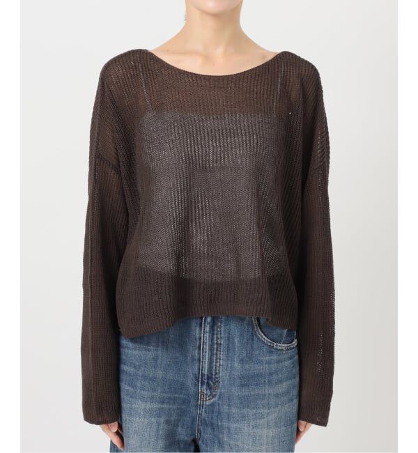 Spick and Span「《予約》ルーズニットプルオーバー」|ニット・セーター|