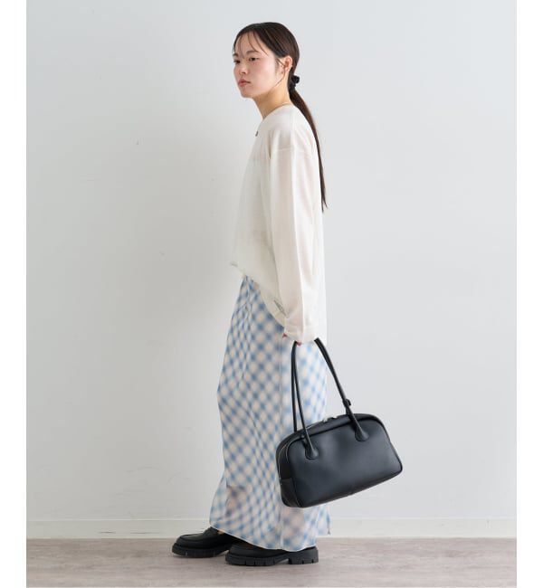 U by SPICK&SPAN「ウォッシャブルシアーオーバーニット」|ニット・セーター|