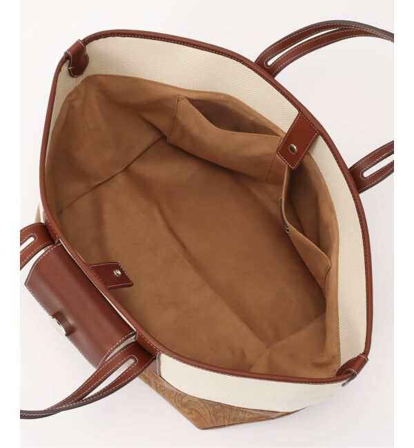 FRAMeWORK「AVACATION/アヴァケーション LAND MUSTARD PAISLEY」|トートバッグ|