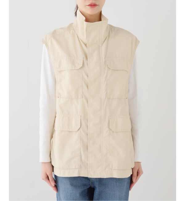 FRAMeWORK「ピグメントナイロンVEST」|ダウンベスト・ベスト|