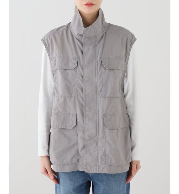 FRAMeWORK「ピグメントナイロンVEST」|ダウンベスト・ベスト|