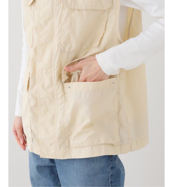 FRAMeWORK「ピグメントナイロンVEST」|ダウンベスト・ベスト|