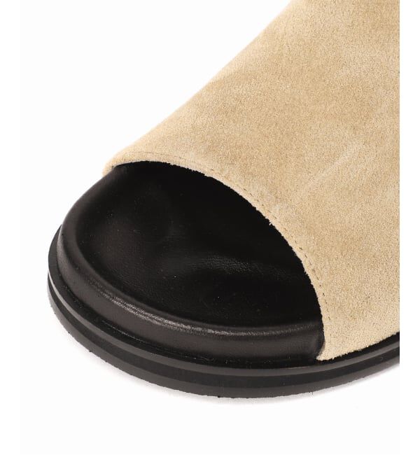  「レザーハイバンプクロッグ」|サンダル|