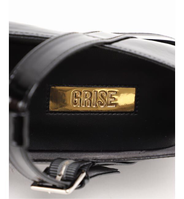GRISE「GRISEスクエアダブルTストラップフラット」|その他|