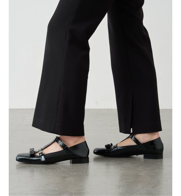 GRISE「GRISEスクエアダブルTストラップフラット」|その他|