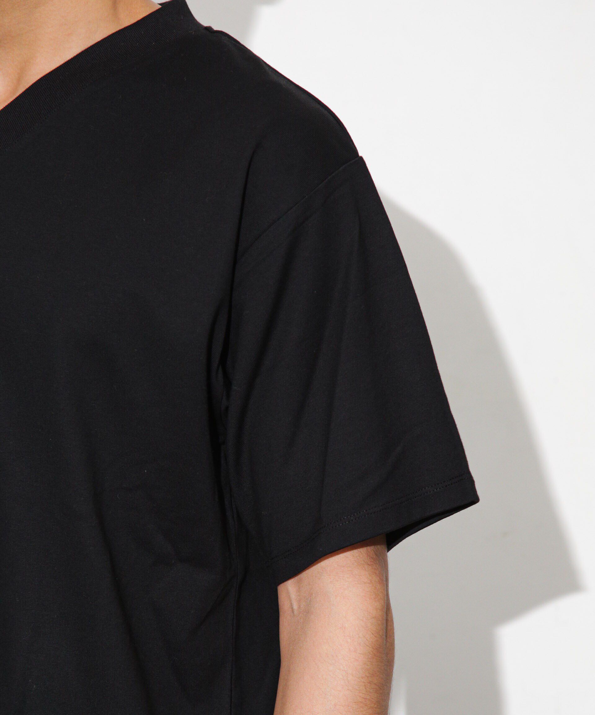 nano･universe「Anti Soaked 汗染み防止 VカラーネックTシャツ」|Tシャツ・カットソー|