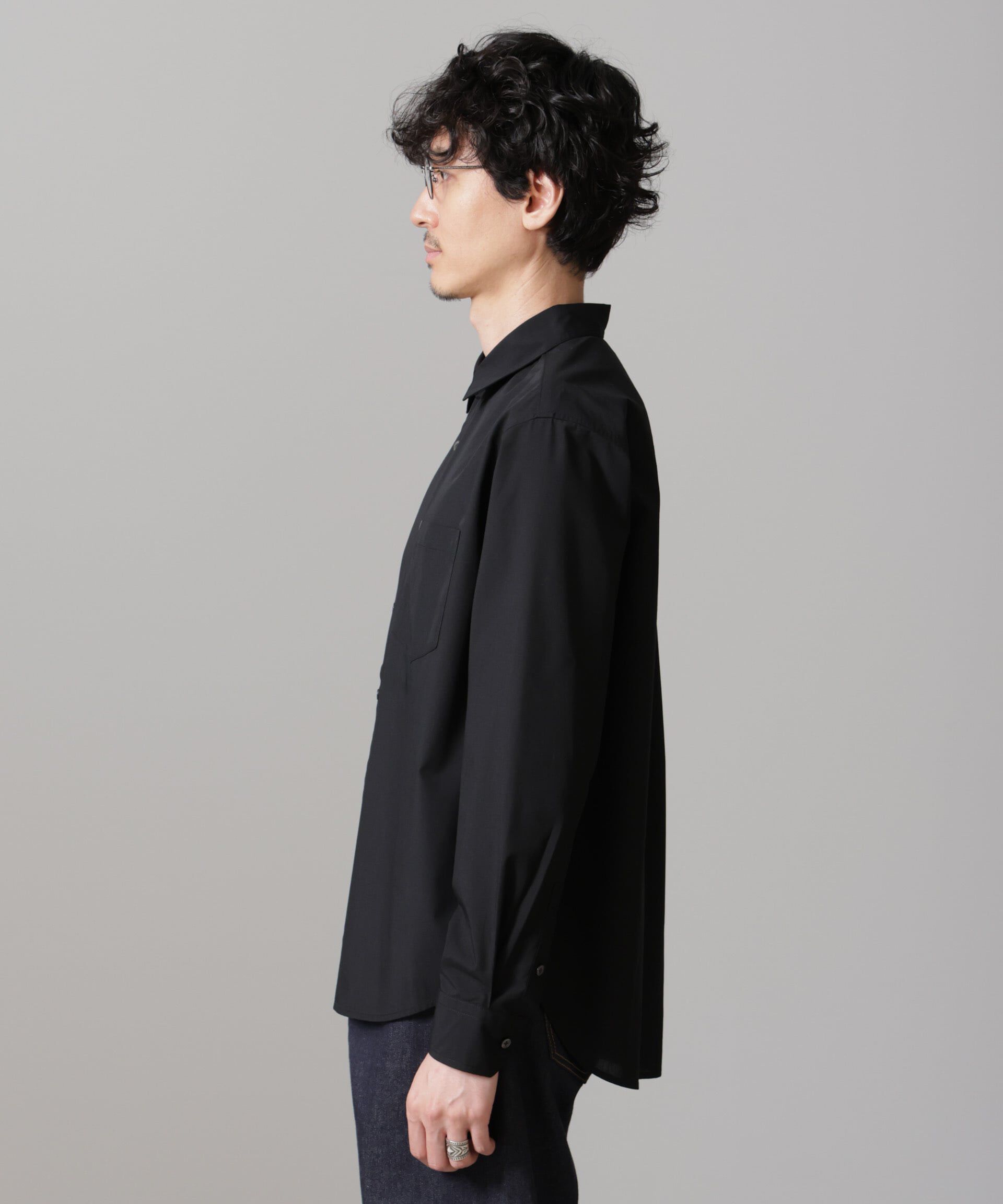 nano･universe「バンブーフォート レギュラーカラーシャツ」|シャツ・ブラウス|