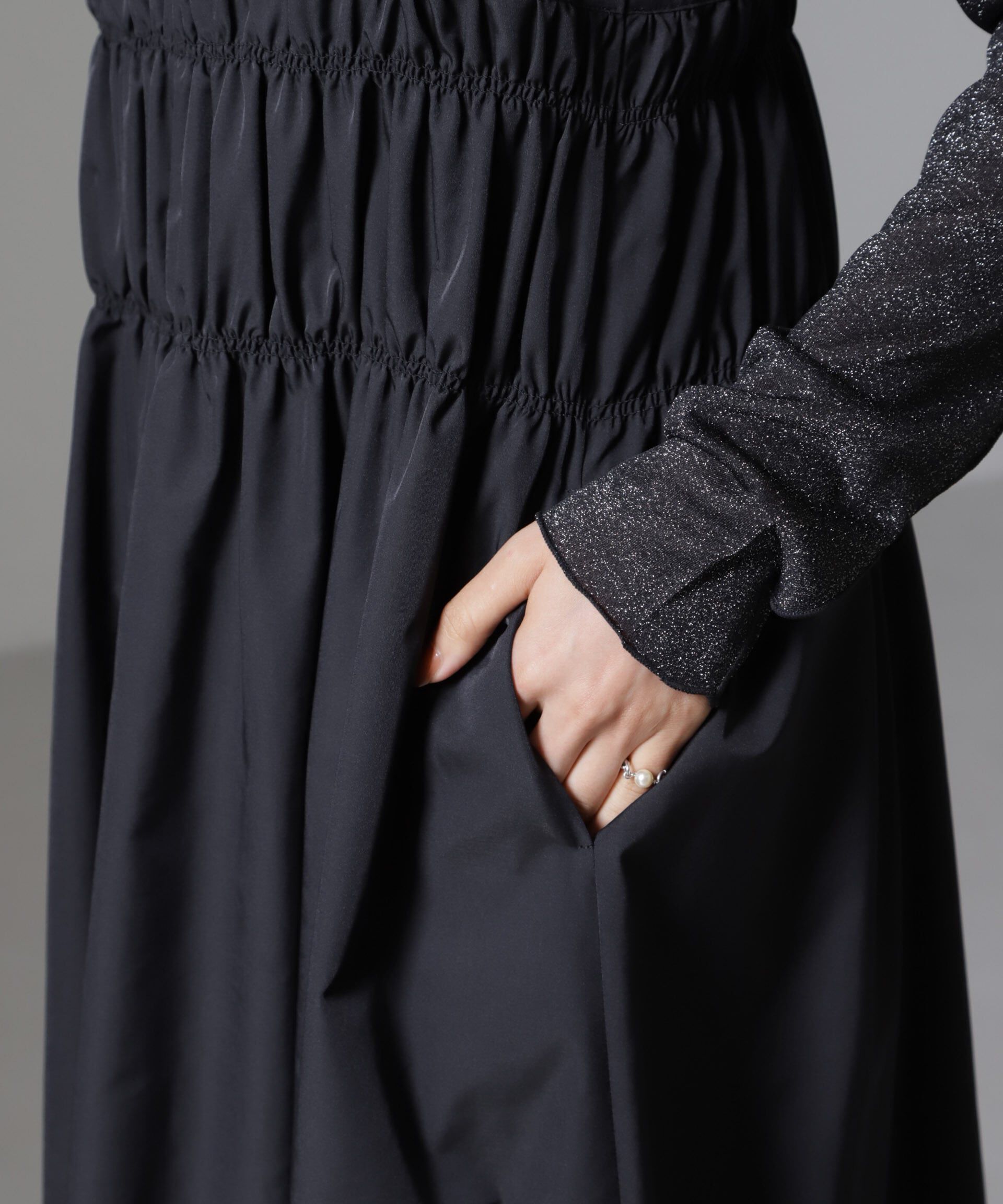 nano･universe「シャンブレータフタキャミワンピース」|ワンピース|