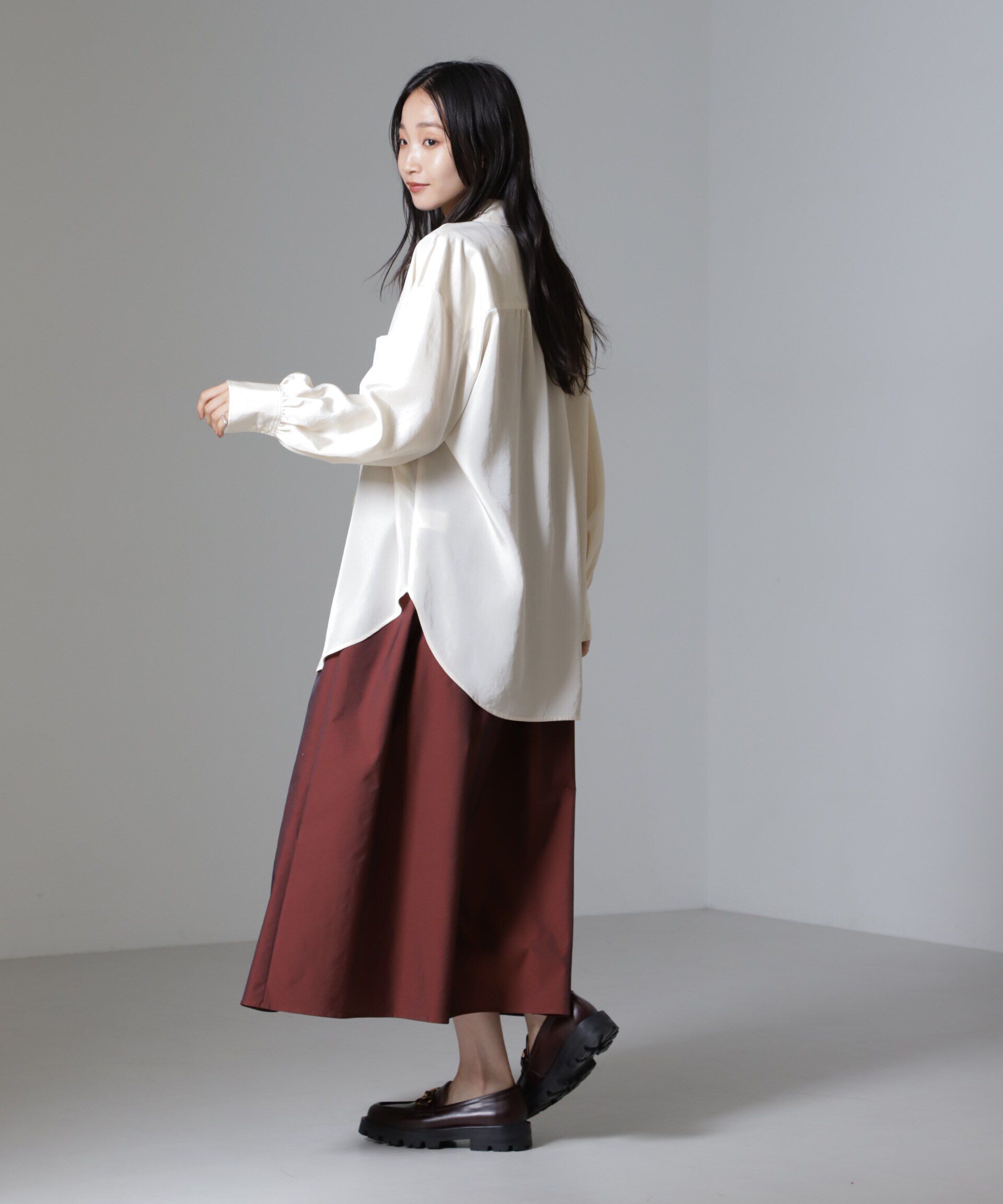 nano･universe「シャンブレータフタキャミワンピース」|ワンピース|