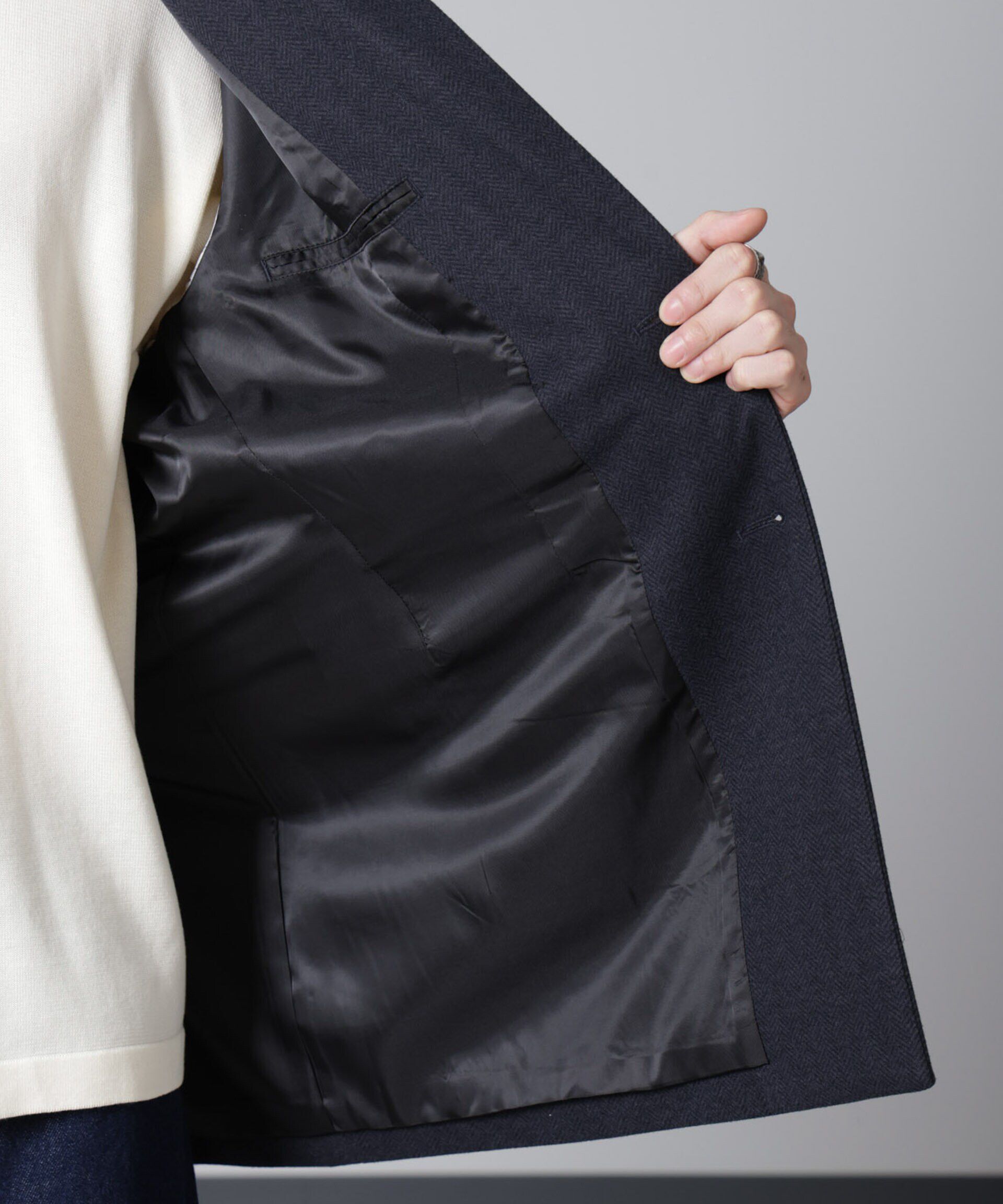 nano･universe「ツイードライク オーバージャケット」|その他|