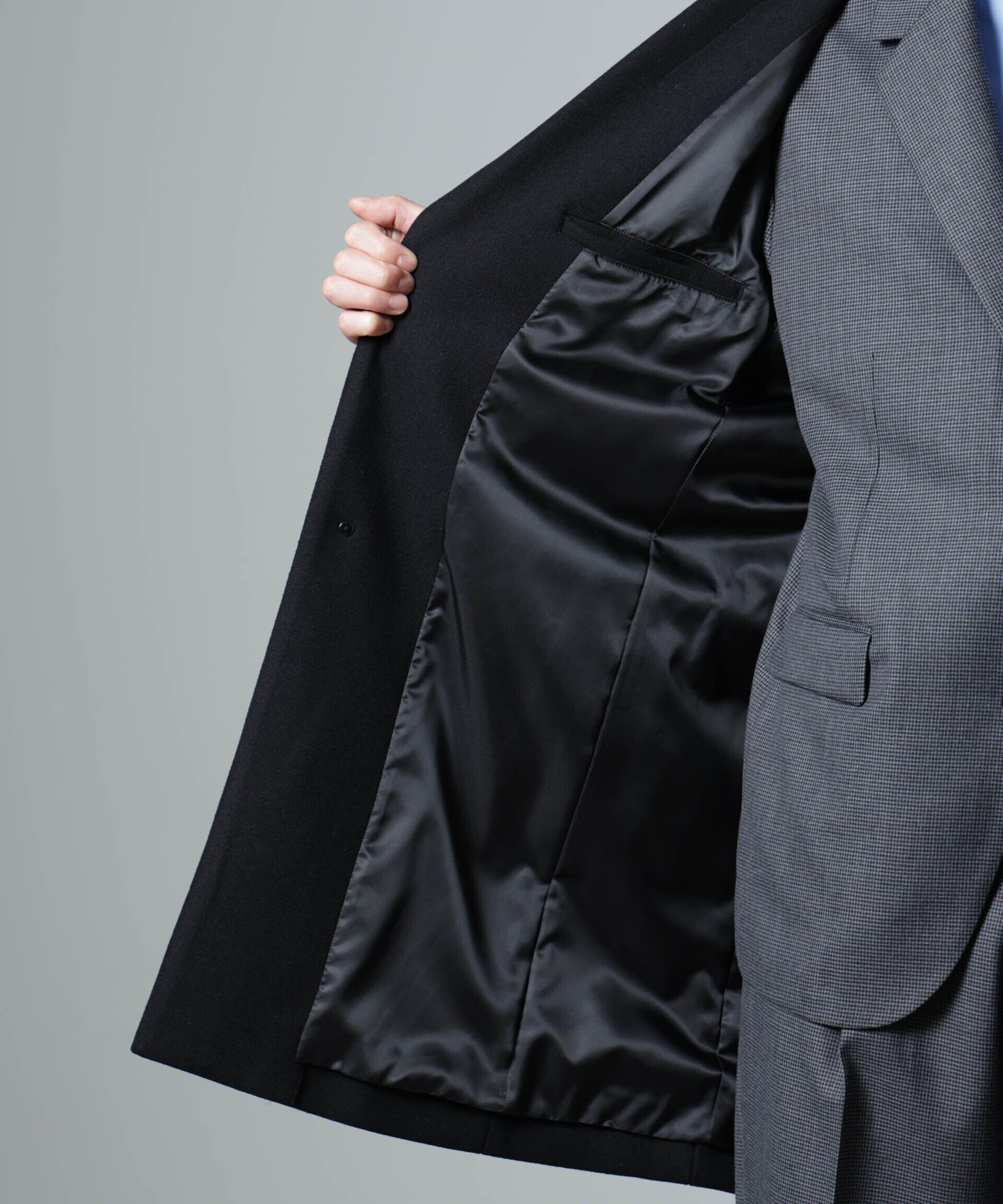 nano･universe「ウールブレンドメルトンチェスターコート」|その他|