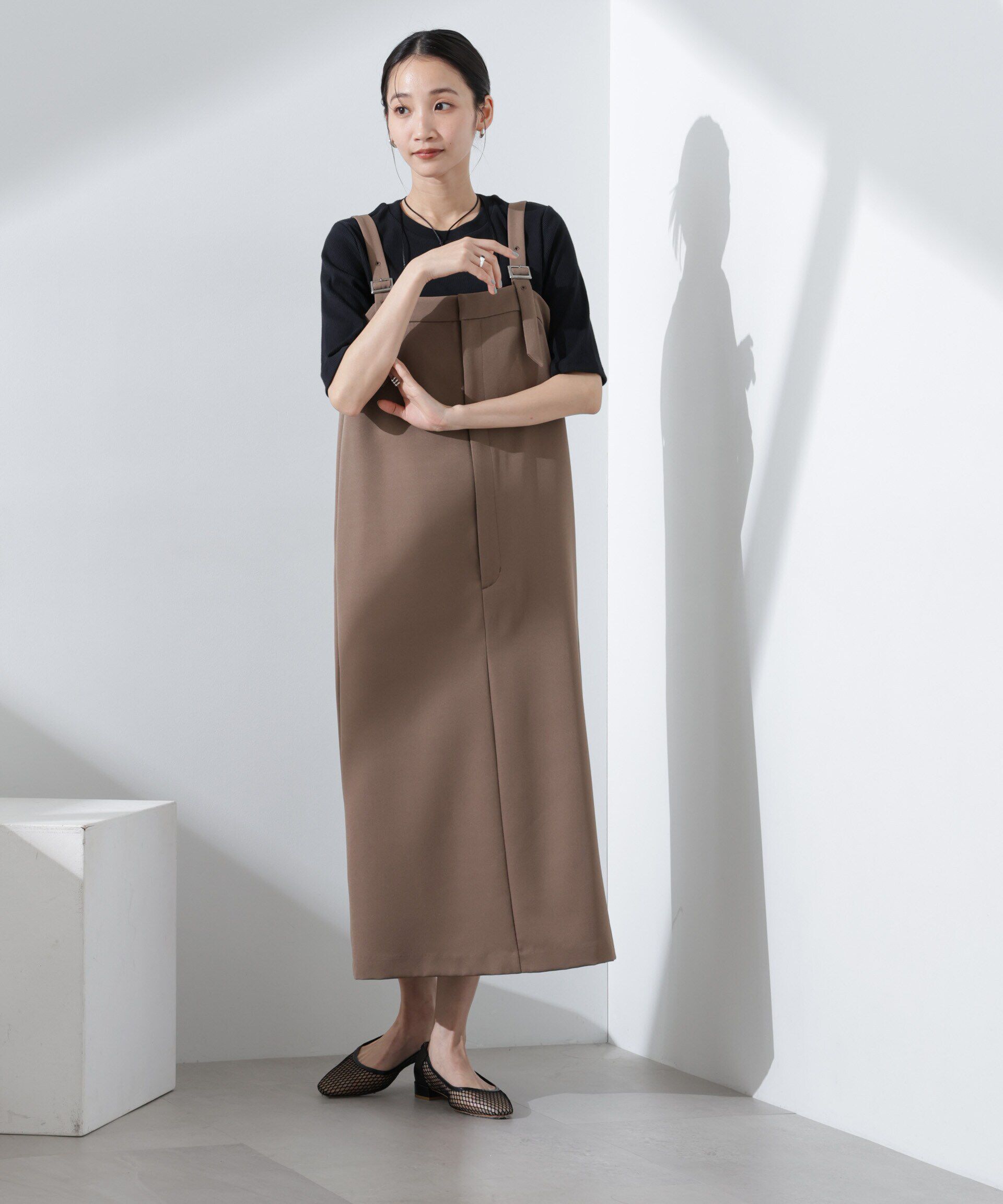 nano･universe「ベルトストラップワンピース」|ワンピース|