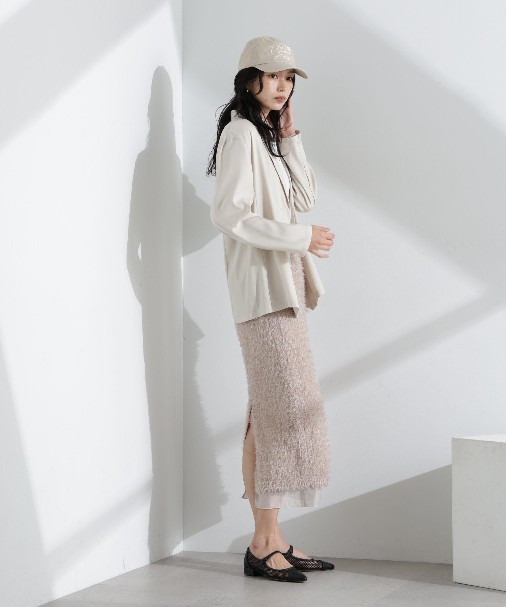 nano･universe「キュプラライトジャケット」|テーラードジャケット|