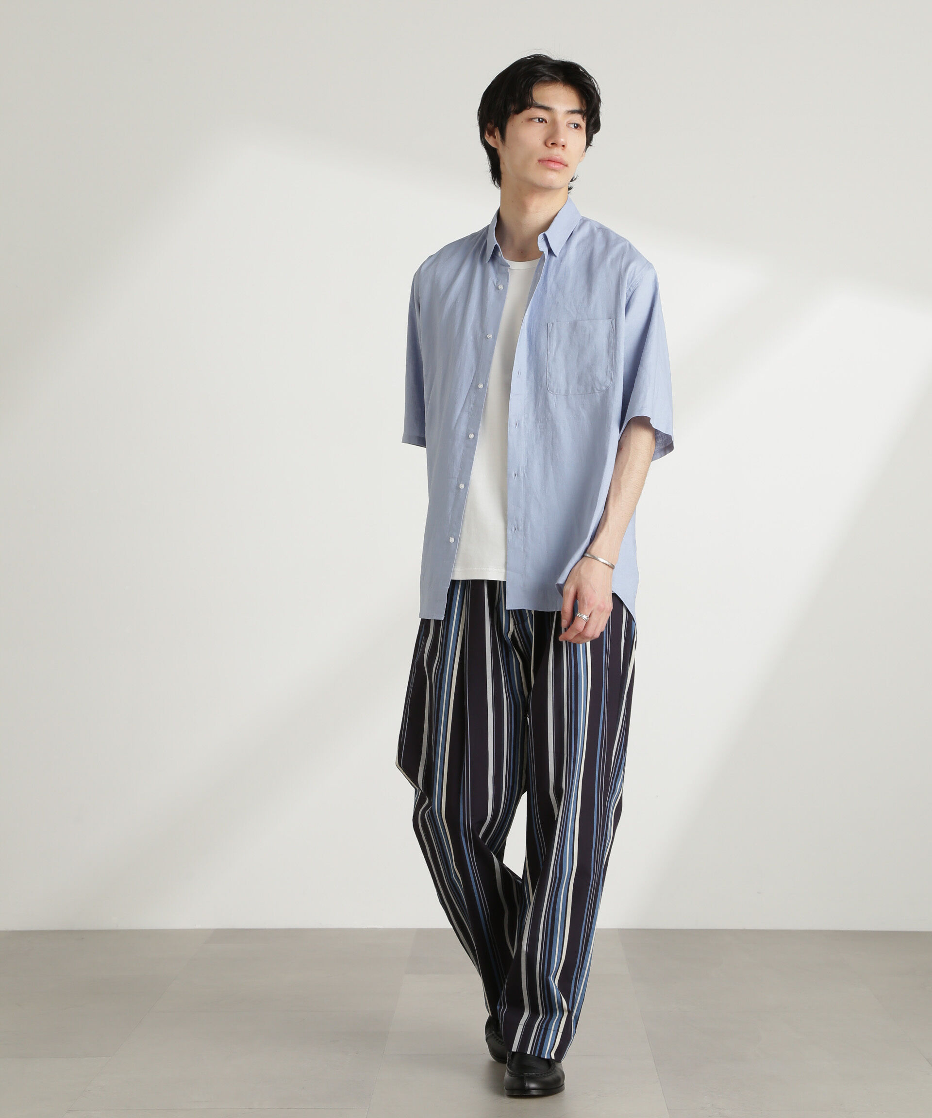 nano･universe「オリジナルパターンイージーパンツ」|チノ|