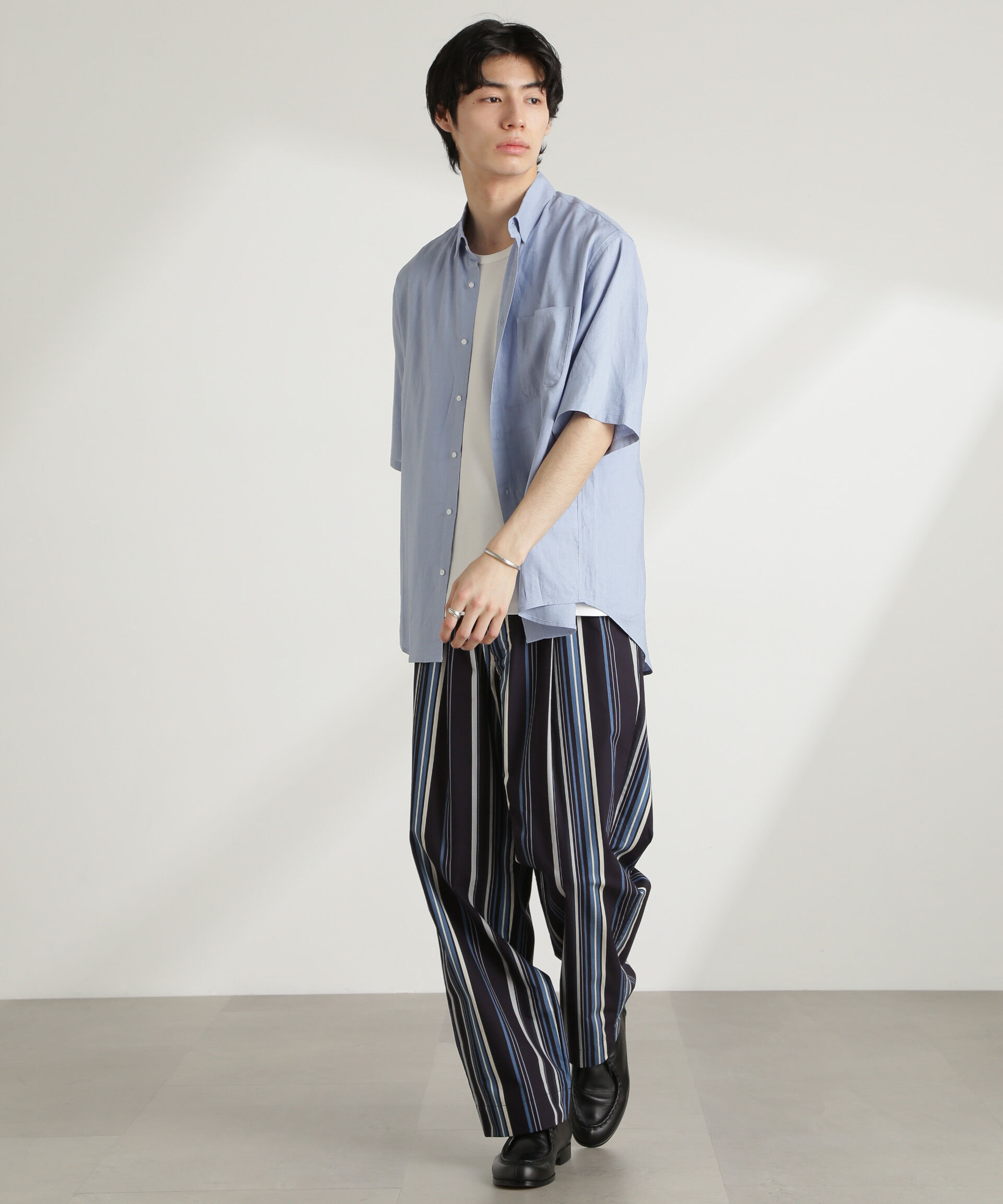 nano･universe「オリジナルパターンイージーパンツ」|チノ|