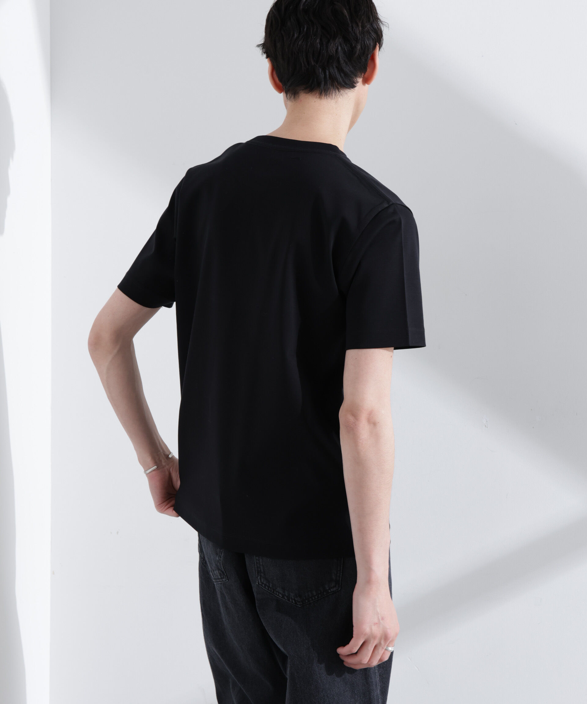  「アンチスメル クルーネックTシャツ 半袖」|Tシャツ・カットソー|