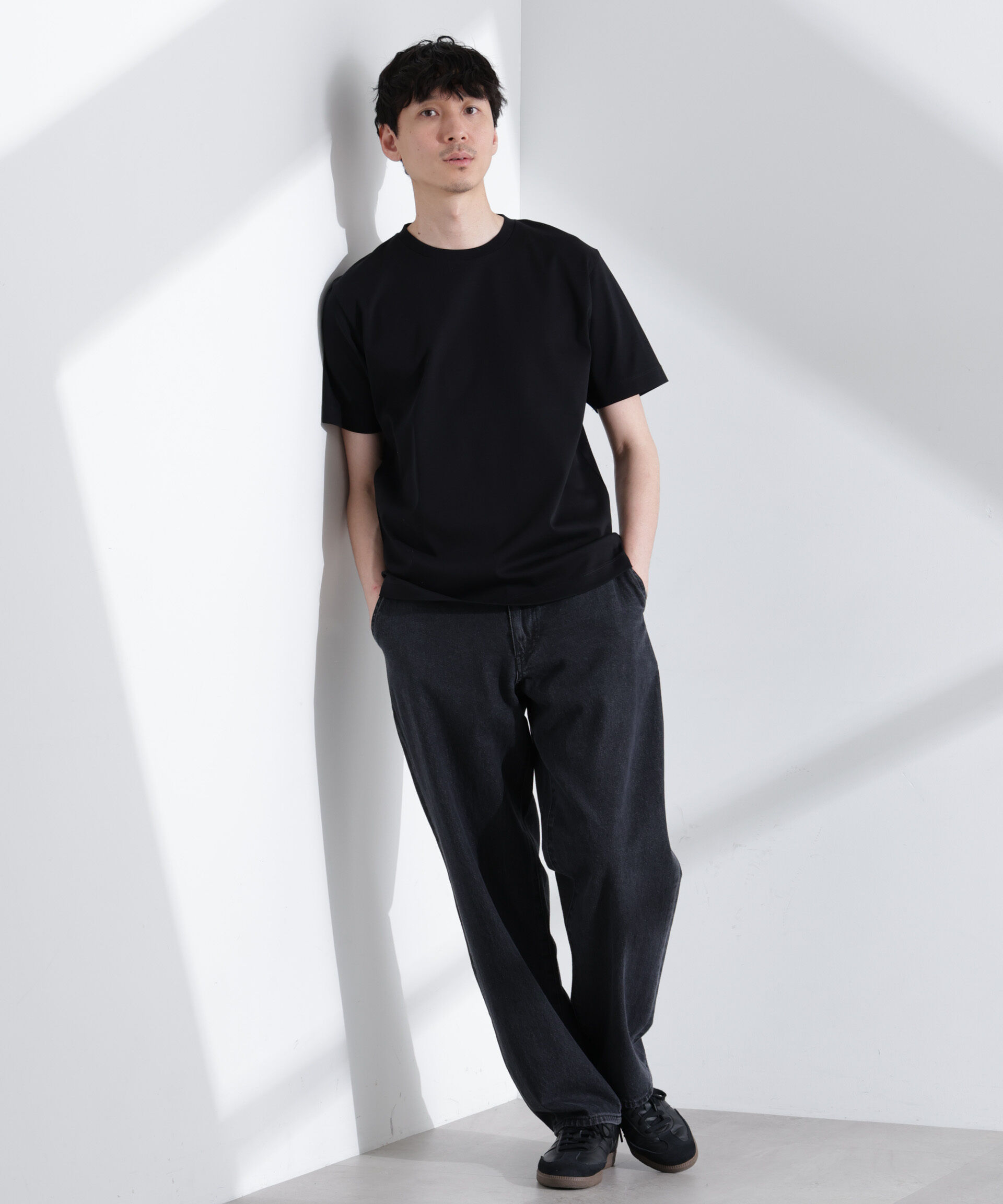  「アンチスメル クルーネックTシャツ 半袖」|Tシャツ・カットソー|