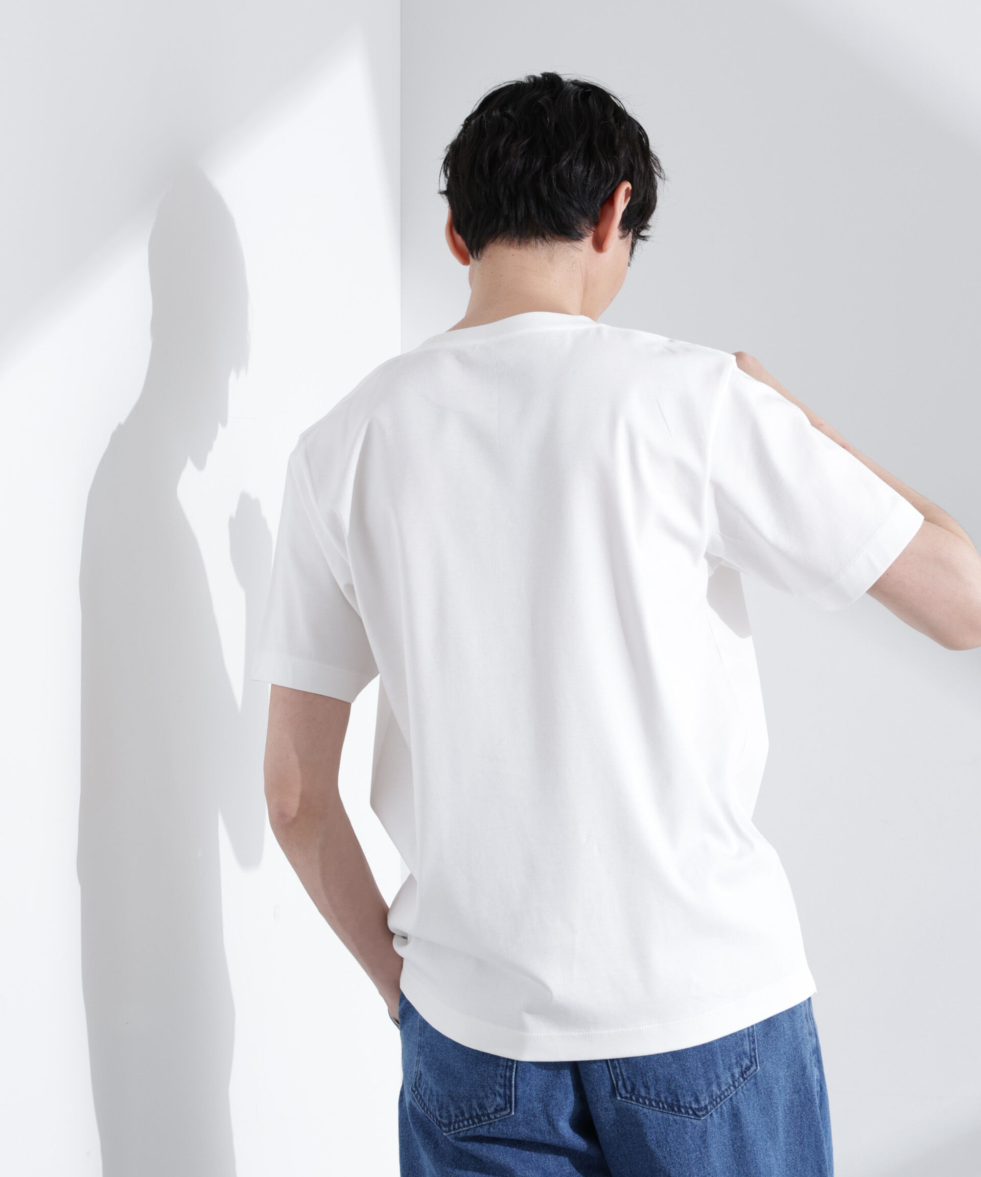  「アンチスメル クルーネックTシャツ 半袖」|Tシャツ・カットソー|