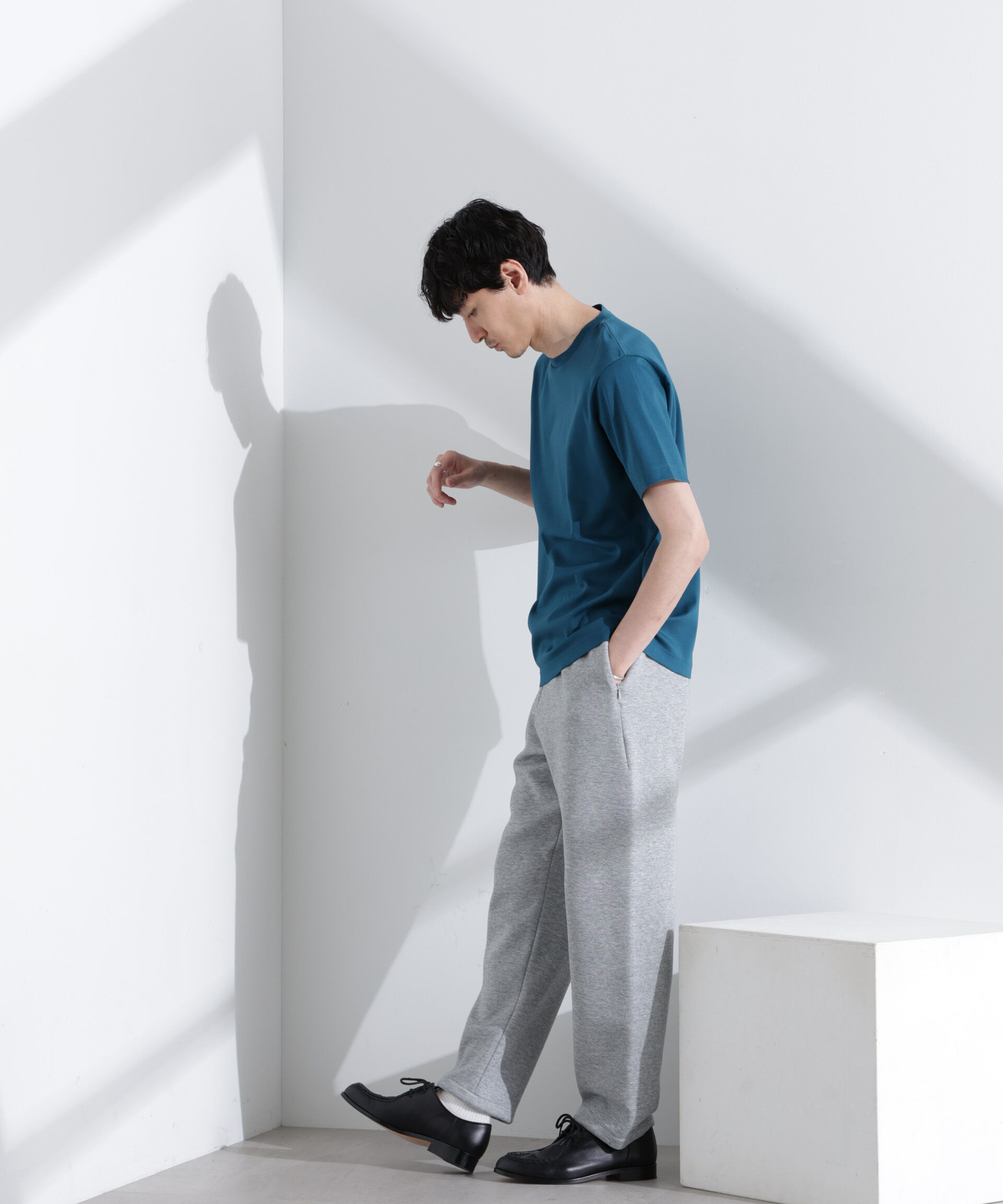  「アンチスメル クルーネックTシャツ 半袖」|Tシャツ・カットソー|