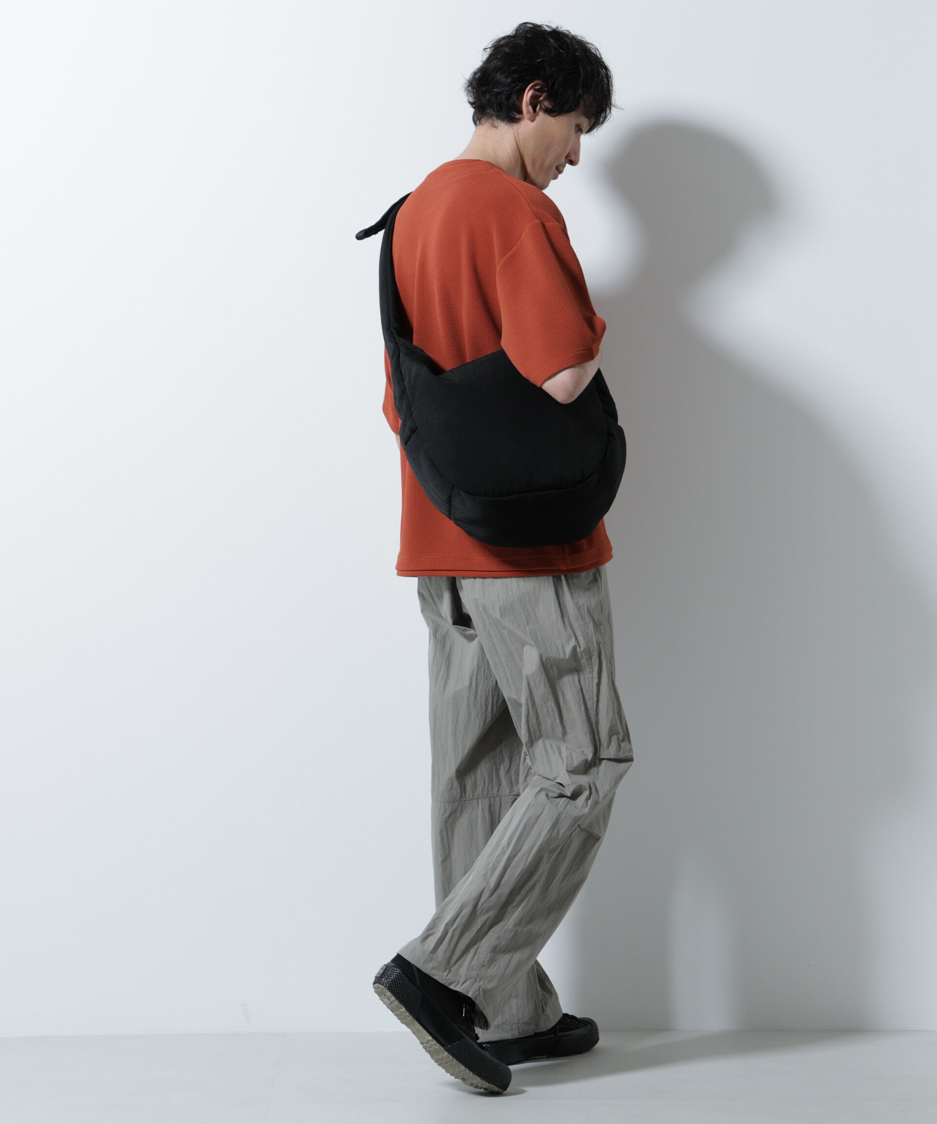 nano･universe「フェイクレイヤードキーネックTシャツ 半袖」|Tシャツ・カットソー|