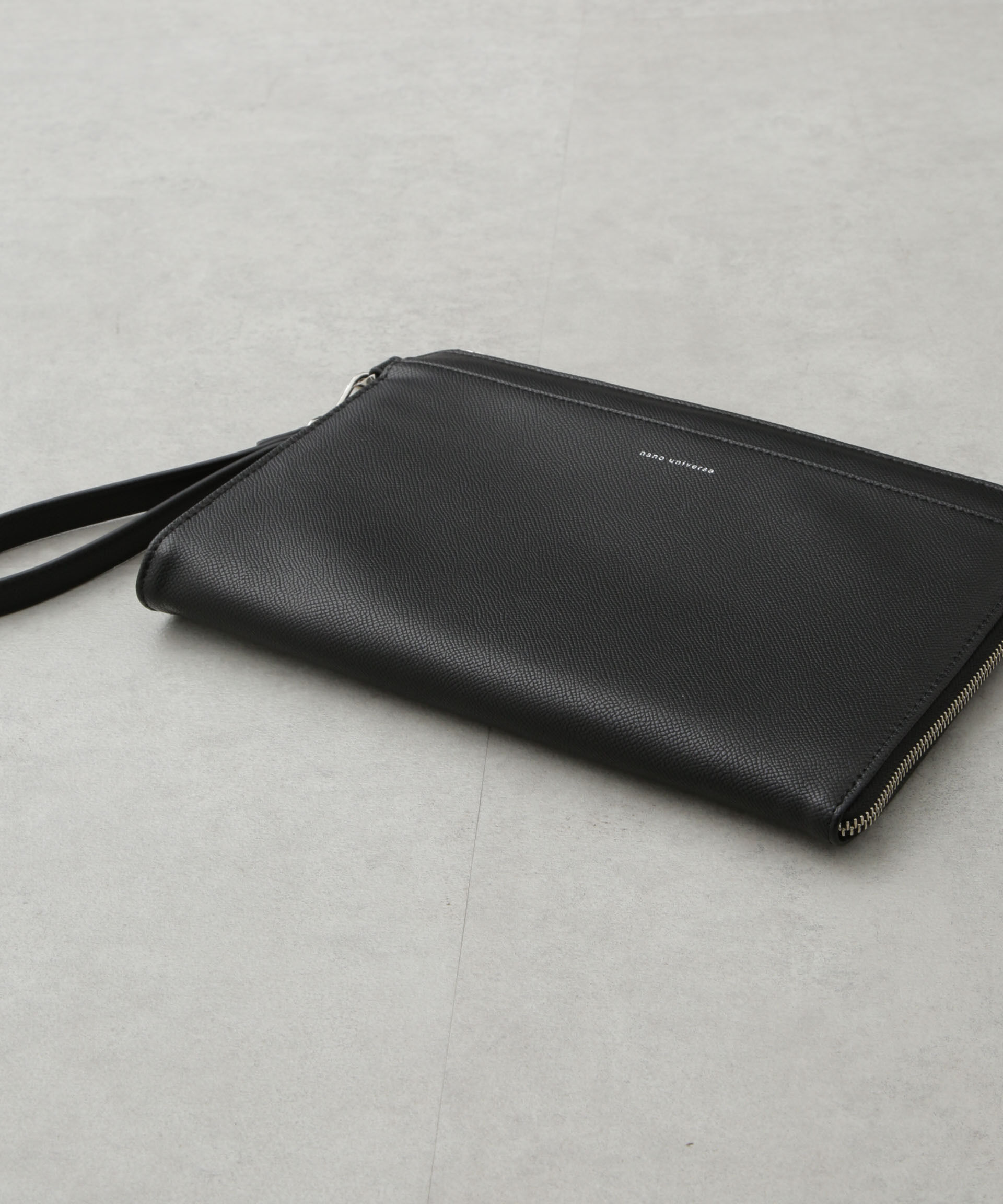 nano･universe「フェイクレザークラッチバッグ」|ショルダー・メッセンジャー|